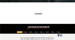 Desktop Screenshot of hergesheimer.com