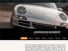 Tablet Screenshot of hergesheimer.com